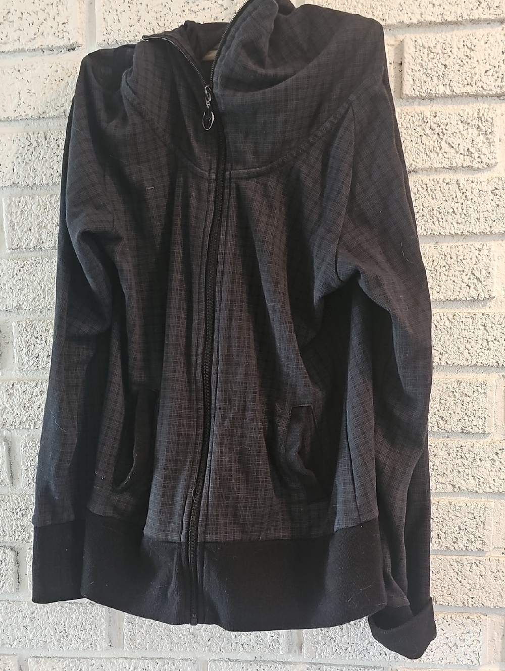 Bench. Black Zip-Up Hoodie